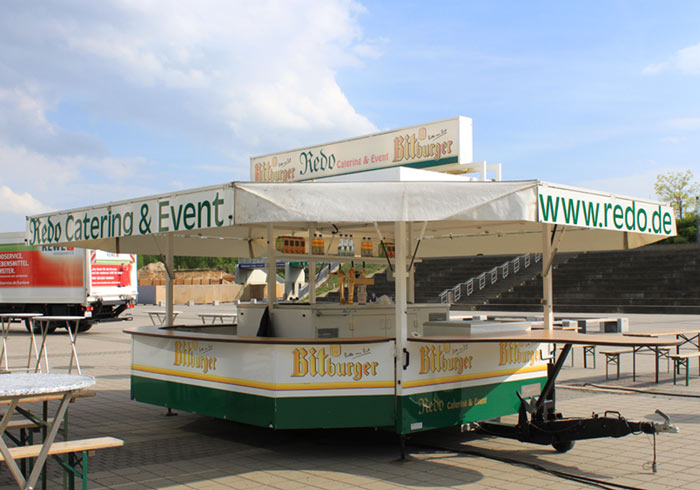 Bierwagen für eine Firmenfeier in Brandenburg